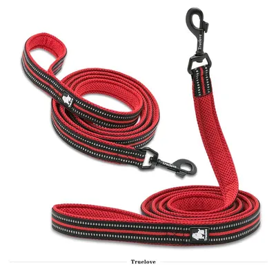 Laisse chien Truelove Walk assortie au harnais TRUELOVE Country PLUS Laisse chien Truelove Walk assortie au harnais TRUELOVE Country PLUS