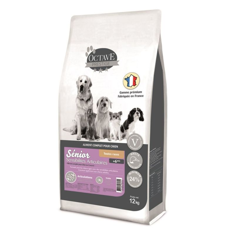 Octave - Croquettes au Canard pour Chien Senior Articulations