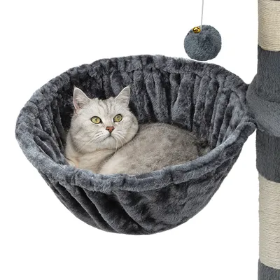 lionto hamac en peluche douce pour arbre à chat avec cadre métallique lionto hamac en peluche douce pour arbre à chat avec cadre métallique