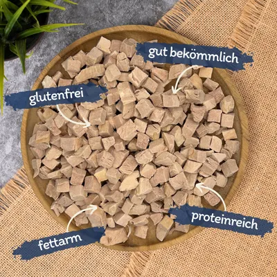 Lyra Pet® Dés de poitrine de poulet lyophilisés