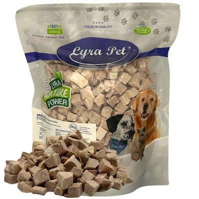 Lyra Pet® Dés de poitrine de poulet lyophilisés