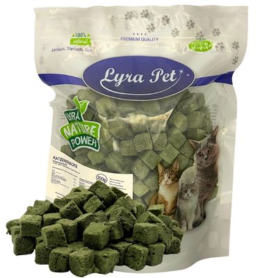 Lyra Pet® Cubes d’herbe à chat lyophilisés