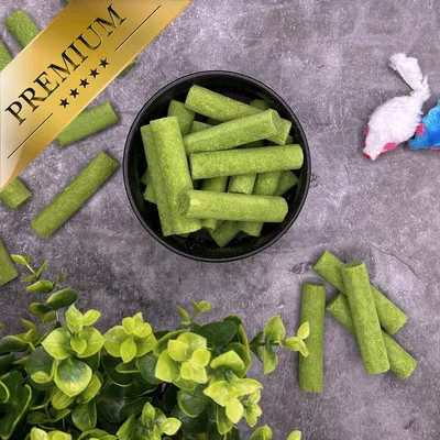 Lyra Pet® Bâtonnets d'herbe à chat lyophilisés