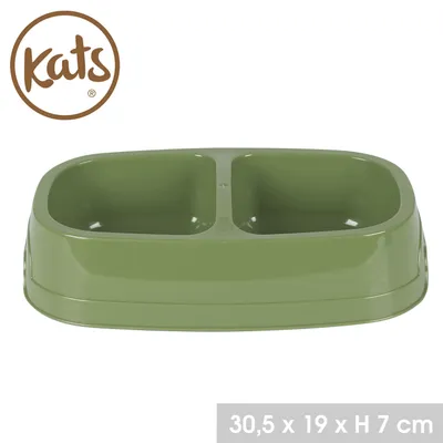 Kats - Gamelle double pour chien et chat CALI