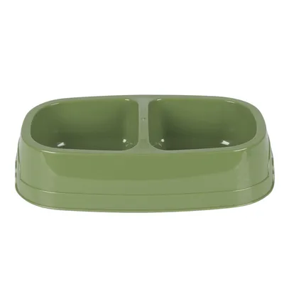 Kats - Gamelle double pour chien et chat en plastique CALI