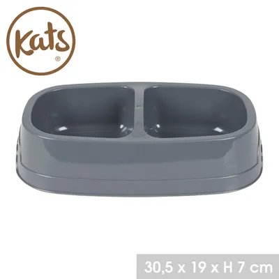 Kats - Gamelle double pour chien et chat CALI