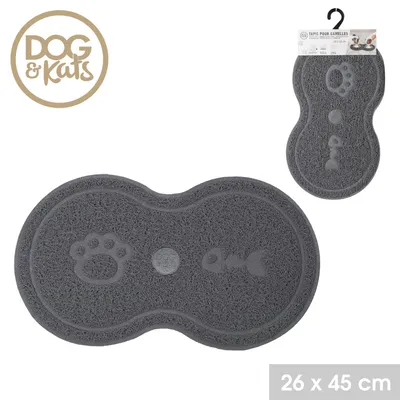 DOG & Kats - Tapis de gamelle antidérapant et anti-poussière MAYA