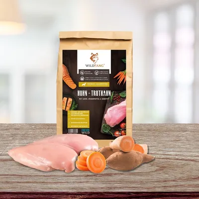 Wildfang® Croquettes Junior au poulet pour chiots - sans céréales