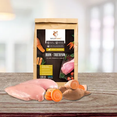 Wildfang® Croquettes Junior au poulet pour chiots - sans céréales Wildfang® Croquettes Junior au poulet pour chiots - sans céréales