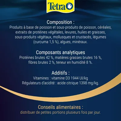 Fertility TetraPRO 250 ml soit 67 g pour poisson d'ornement