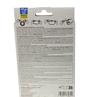 Colliers Antiparasitaire Icaridine X2 pour Chats et chatons Colliers Antiparasitaire Icaridine X2 pour Chats et chatons