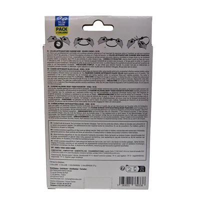 Colliers Antiparasitaire Icaridine X2  70 cm pour Chien de plus de 30 k