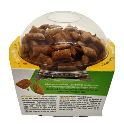 Friandise Crunchy Cat Poulet 80 gr pour chat