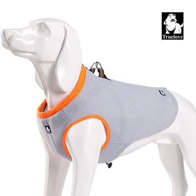 Truelove Manteau Rafraichissant SUN Gris et Orange