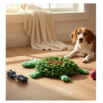 Jeu d'occupation et de fouille jammie Crocodile pour chien