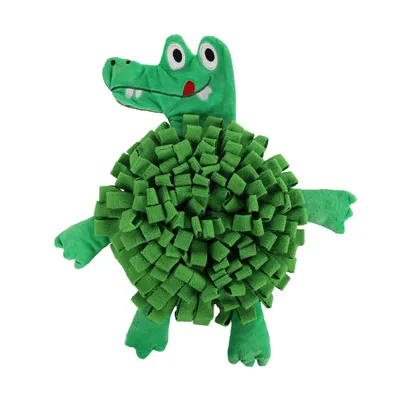 Jeu d'occupation et de fouille jammie Crocodile pour chien