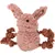 Lapin en peluche pour chien avec cordes et couineur Lapin en peluche pour chien avec cordes et couineur