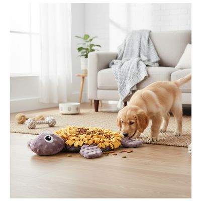 Jeu d'occupation et de fouille Morgane tortue pour chien