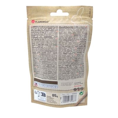 Friandise Hapki Penne avec lapin et poisson 85 g pour chien
