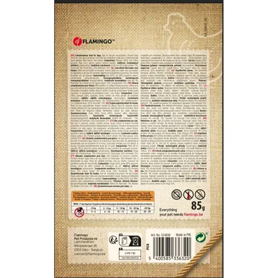 Friandises Hapki Morceaux au Poulet et au Poisson  85 g pour Chien