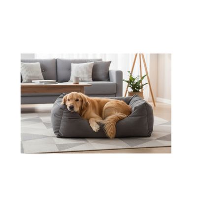 Coussin panier côtelé Rectangle