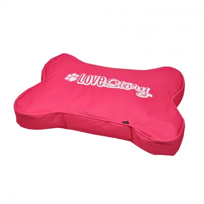 Coussin déhoussable pour chien en forme d'os Coussin déhoussable pour chien en forme d'os