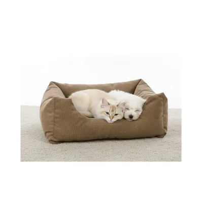 Coussin panier côtelé Rectangle