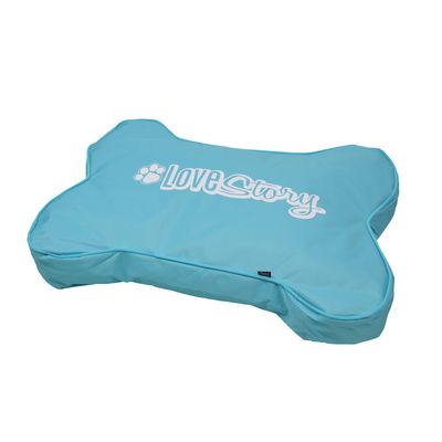 Coussin pour chien en forme d'os