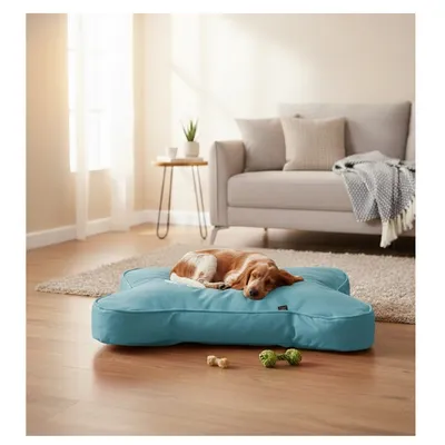 Coussin déhoussable pour chien en forme d'os Coussin déhoussable pour chien en forme d'os