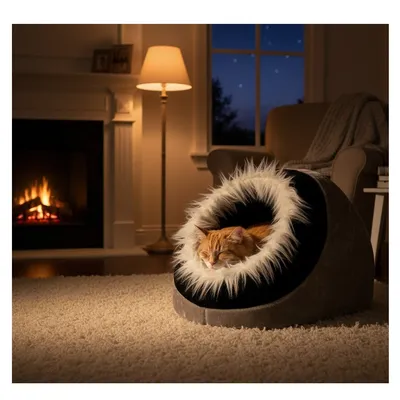 Panier grotte pour chat Pasha