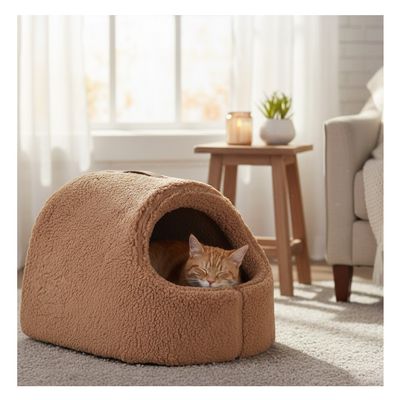 Couchage en peluche pour chat Felpa