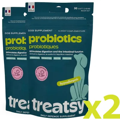 Treatsy – Nahrungsergänzungsmittel Probiotika für Hunde
