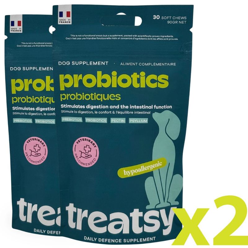 Treatsy - Complément Alimentaire Probiotiques pour chien