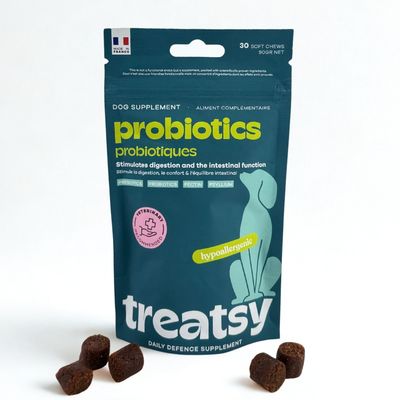 Treatsy - Complément Alimentaire Probiotiques pour chien