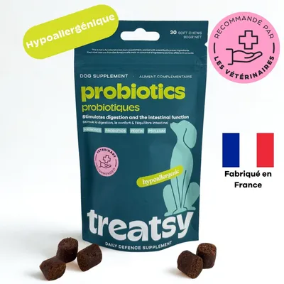 Treatsy - Complément Alimentaire Probiotiques pour chien