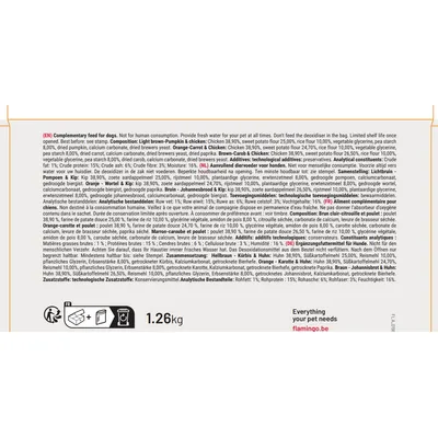 Friandises en lot pour chien Hot dog avec poulet