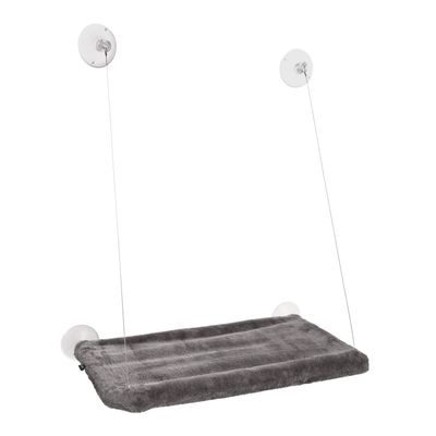 Hamac de fenêtre pour chat Chill en peluche