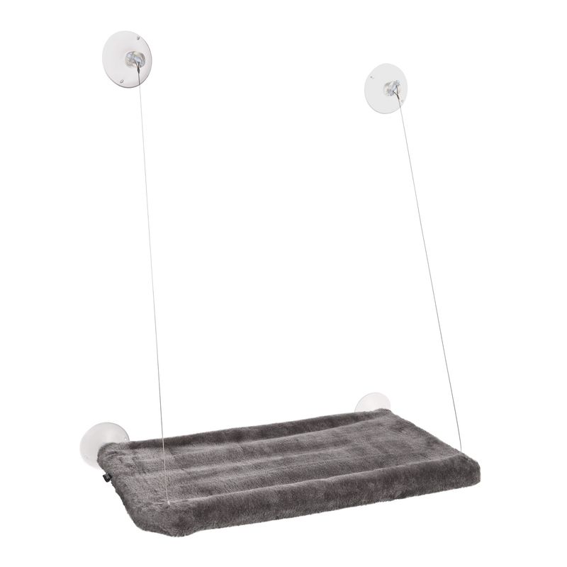 Hamac de fenêtre pour chat Chill en peluche