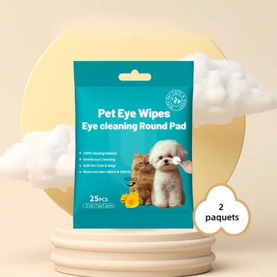 Zoomtopia Lingettes nettoyantes pour les yeux des chats