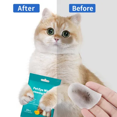 Zoomtopia Lingettes nettoyantes pour les yeux des chats