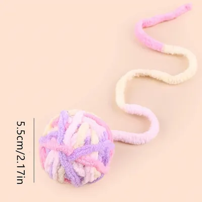 Zoomtopia Lot de 3 Balles Interactives avec Clochette pour Chat