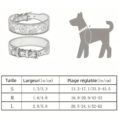 Zoomtopia Collier pour chien ajustable