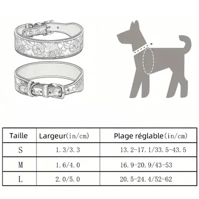 Zoomtopia Collier pour chien ajustable