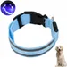 Zoomtopia Collier Lumineux LED Anti-Fugue pour Chien - Bleu, Rechargeable