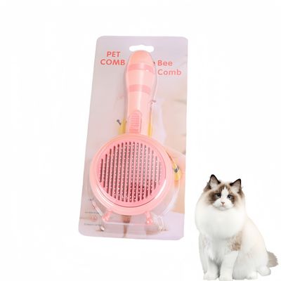 Zoomtopia Peigne rose pour animaux de compagnie