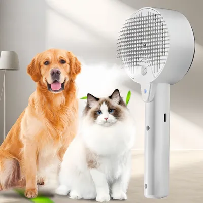 Zoomtopia Peigne à vapeur 4 en 1  pour chats et chiens