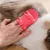 Zoomtopia 5PCS Brosse de Toilettage Autonettoyante pour Chien et Chat Jaune