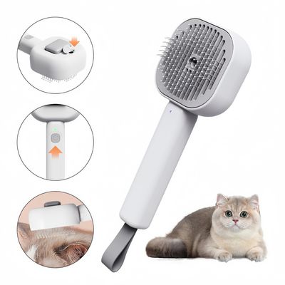 Zoomtopia Épilation à la brosse à vapeur pour chat et chien
