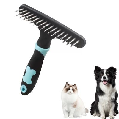 Zoomtopia Peigne pour animaux de compagnie Élimine les poils et les nœuds