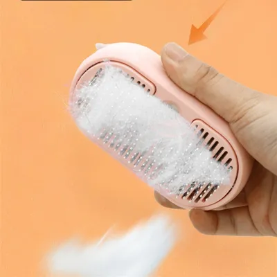 Zoomtopia Brosse vapeur pour chat et chien